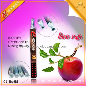 Hot Sale!!! 800 puffs DISPOSABLE ELECTRONIC HOOKAH CIGARETTE